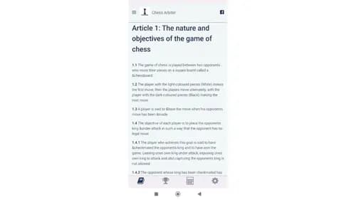 Chess arbiter mobile app (currently is testing)
